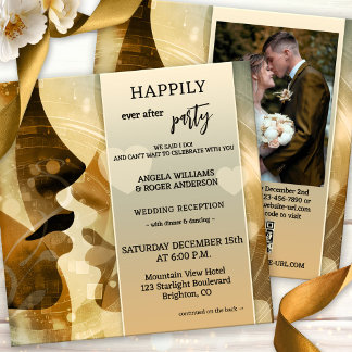 Invitation The Kiss Happily Ever After All in One Wedding