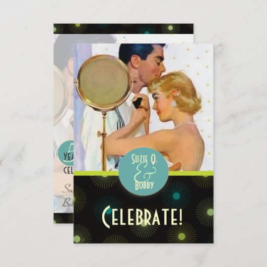 Invitation The Kitsch Bitsch : Célébration (Devant / Derrière)