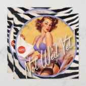 Invitation The Kitsch Bitsch : Pas encore mariés ! (Devant / Derrière)