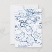 Invitation Thé L'Après-Midi (Devant)