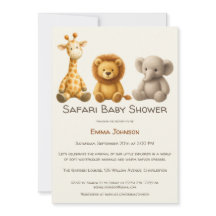 The Little Explorer | Safari Friends Baby Shower
