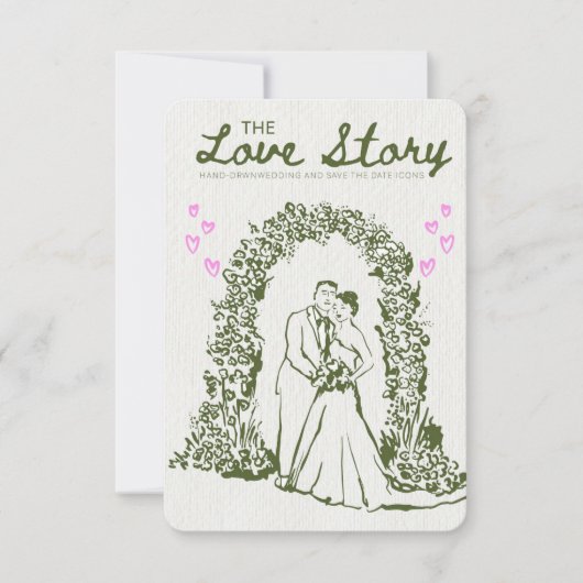 Invitation 💍the love story (Devant)
