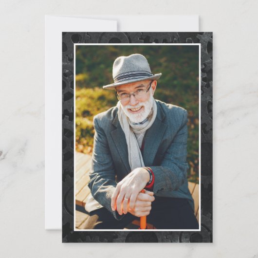 Invitation The Man The Myth The Legend 85th Photo Birthday (Dos)