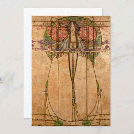 Invitation The May Queen (Devant / Derrière)