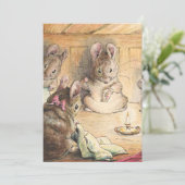 Invitation The Mice Sewing Coats By Beatrix (Debout devant)