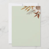 Invitation The night before rustic boho rehearsal dinner (Dos)