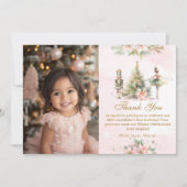 Invitation The Nutcracker Winter Onederland photo Thank you (Devant)