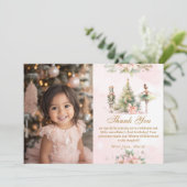 Invitation The Nutcracker Winter Onederland photo Thank you (Debout devant)