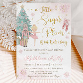 Invitation The Nutcracker Winter Wonderland Girl Baby Shower