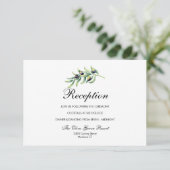 Invitation The Olive Grove | Réception de mariage rustique (Debout devant)