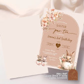 Invitation Thé Pâques Par