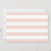 Invitation Thé Par Thé Floral Teapot rose Anniversaire Photo (Dos)