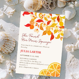 Invitation Thé Party Enterrement de Vie de Jeune Fille Automn