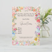 Invitation Thé pour deux (Debout devant)