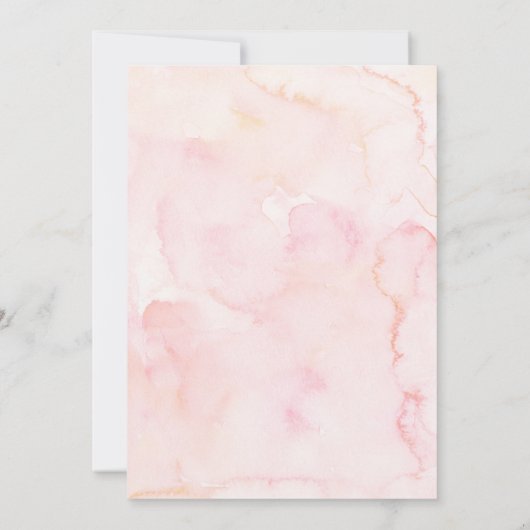 Invitation Thé Pour Trois Fleurs Rose Tea Party Anniversaire (Dos)