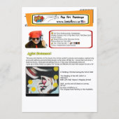 Invitation ‘The Reading of the Will’ Painting on a Small-Scal (Dos)