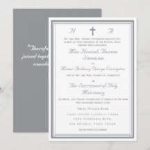 The Refined Catholic Silver Wedding