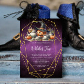Invitation Thé sorcière