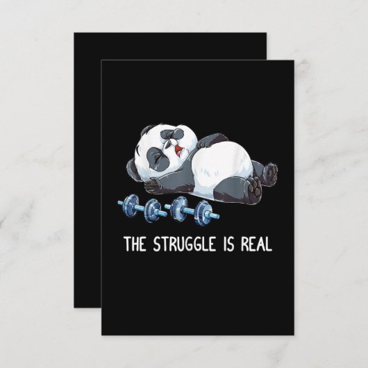 Invitation The Struggle (Devant / Derrière)