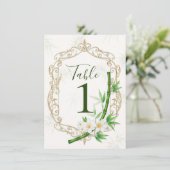 Invitation The Tropical Imperial Bamboo Garden Wedding  (Debout devant)