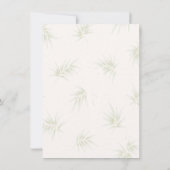 Invitation The Tropical Imperial Bamboo Garden Wedding  (Dos)