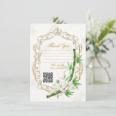 Invitation The Tropical Imperial Bamboo Garden Wedding  (Debout devant)