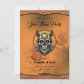 Invitation The winged skull.  (Devant)