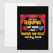 Invitation Théâtre Il y aura du drame (Devant / Derrière)