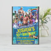 Invitation thématique de jeu (Debout devant)