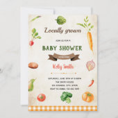 Invitation thématique du marché des légumes pour l (Devant)