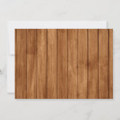 Invitation thème anniversaire de bureau (Dos)