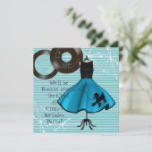 Invitation Thème anniversaire des années 1950 (Debout devant)