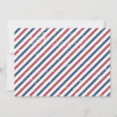 Invitation thème anniversaire salon de coiffure vi (Dos)