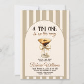 Invitation Thème café Espresso Martini Baby shower Bow (Devant)
