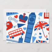 Invitation thème d'anniversaire de petit soldat de (Dos)