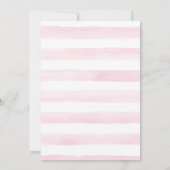 Invitation Thème d'anniversaire six et impertinente (Dos)