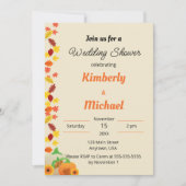 Invitation Thème d'automne pour toutes occasions (Devant)