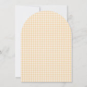 Invitation Thème de café Café Bébé pour Baby Shower (Dos)
