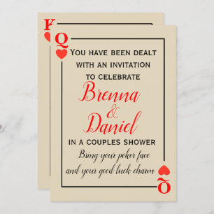 Invitation Thème de casino