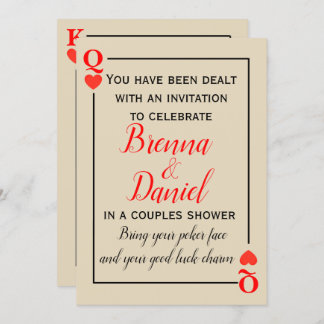 Invitation Thème de casino