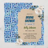 Invitation thème de chinoiserie thème (Devant / Derrière)