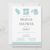 Invitation Thème de cuisine modifiable Shower de mariage  (Devant)