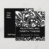 Invitation Thème de fête australienne Soyez un Aus (Devant / Derrière)