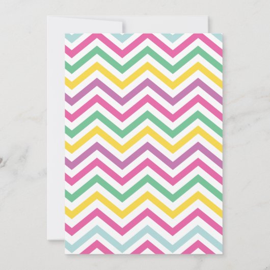 Invitation Thème de fête de piscine (Dos)