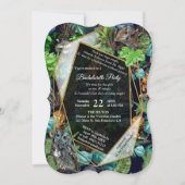 Invitation Thème de fête nocturne (Devant)