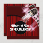 Invitation Thème de Hollywood la partie de "que n'importe (Devant / Derrière)