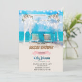 Invitation Thème de la douche de mariage (Debout devant)