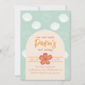 Invitation Thème de la fête de la plage côtière (Devant)