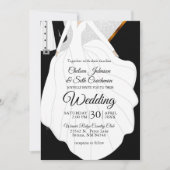 Invitation Thème de la mariée et de la chambre - Mariage (Devant)