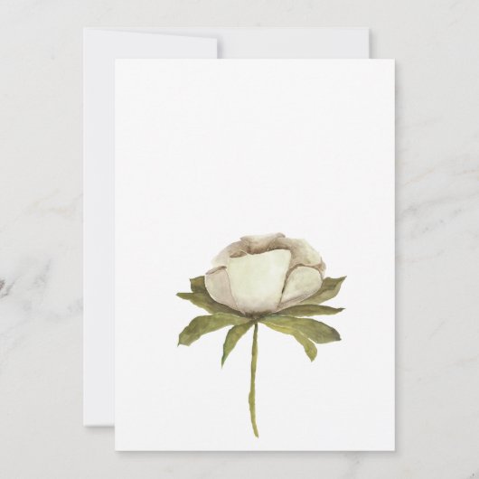 Invitation Thème de la récolte d'automne (Dos)